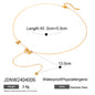 Sleek Titanium Steel Cross Necklace – Versatile Layer Piece