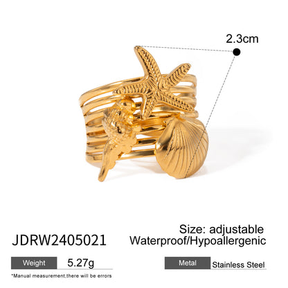 Sleek Stainless Steel Finger Ring – Everyday Essential