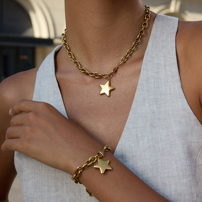 Chunky Pearl Sweater Chain – Cozy Meets Luxe