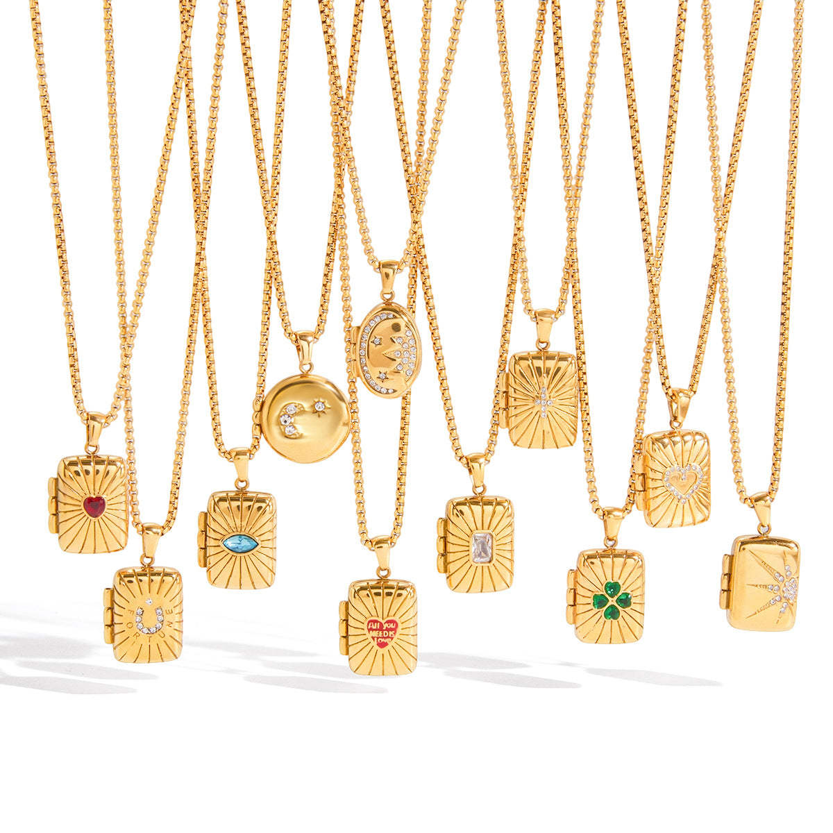 Tarnish-Free Stainless Steel Memory Locket – Everyday Keepsake