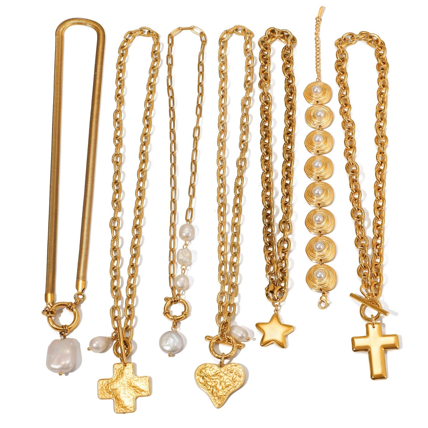 Chunky Pearl Sweater Chain – Cozy Meets Luxe