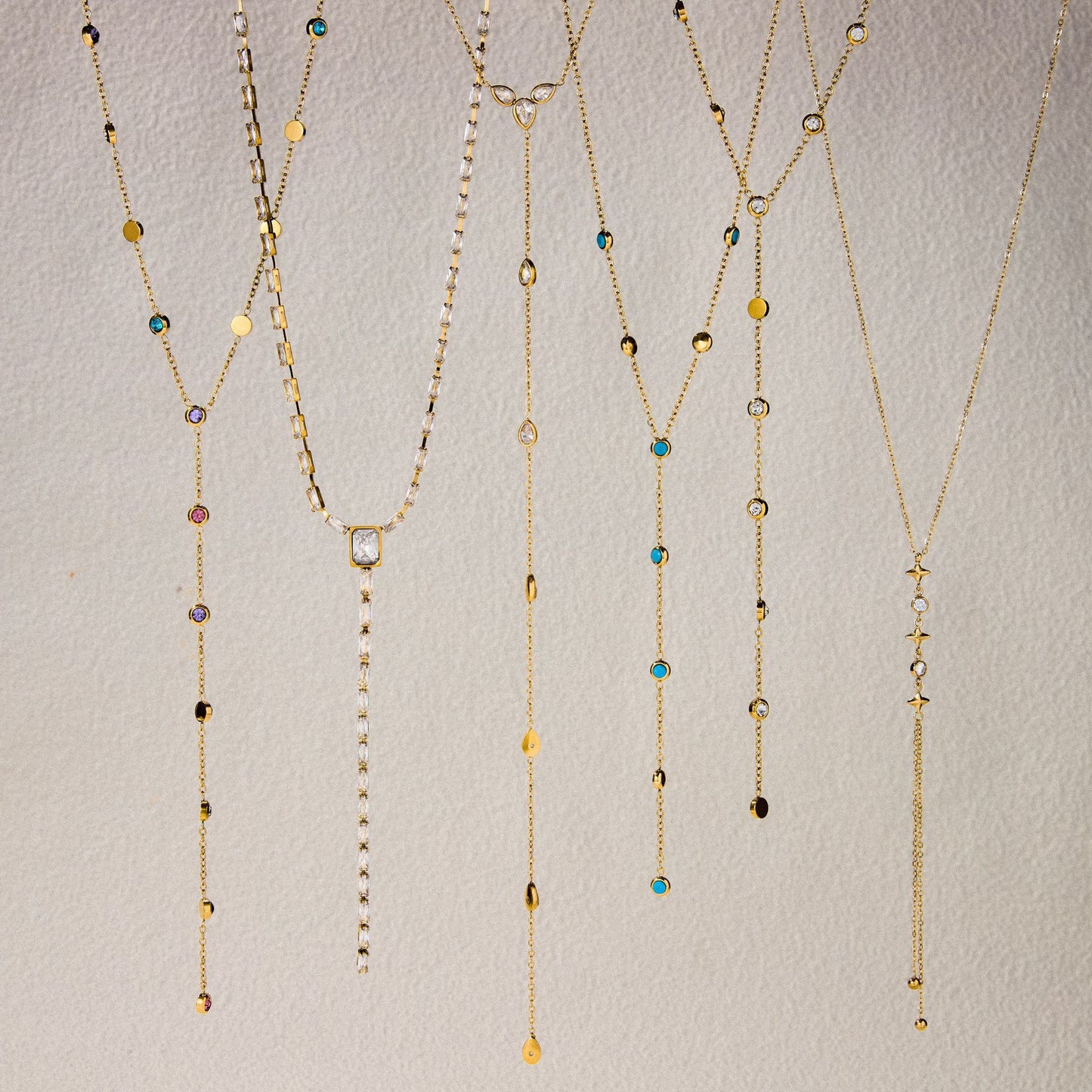 Long Gold Pendant Necklace – Tarnish-Free · Seasonal Essential